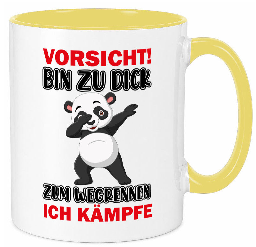 Ich bin ein Kämpfer Geschenk Humor Geschenkidee lustiger Spruch Tasse