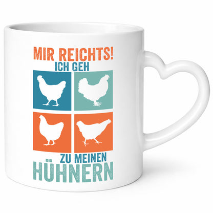 Mir reichts! | Hühner Stall Bauernhof Ausbrechen Geschenk Humor Geschenkidee
