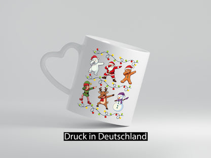 Dab Santa Elf Rentier | Eisbär Christmas Weihnachten lustig Tierliebhaber Humor
