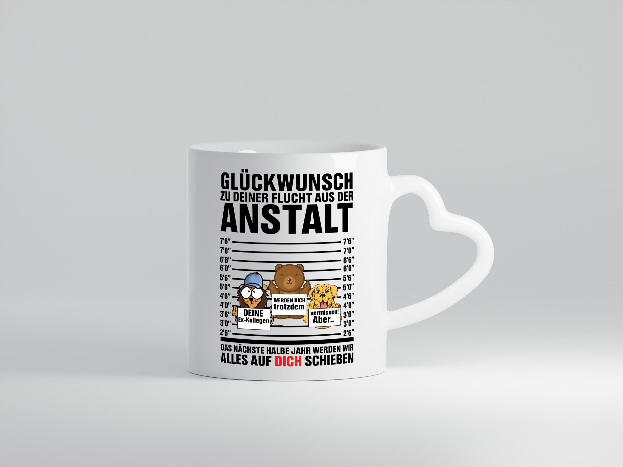 Glückwunsch zur Flucht | Arbeitskollegen Berufswechel Humor Arbeit Kollegen