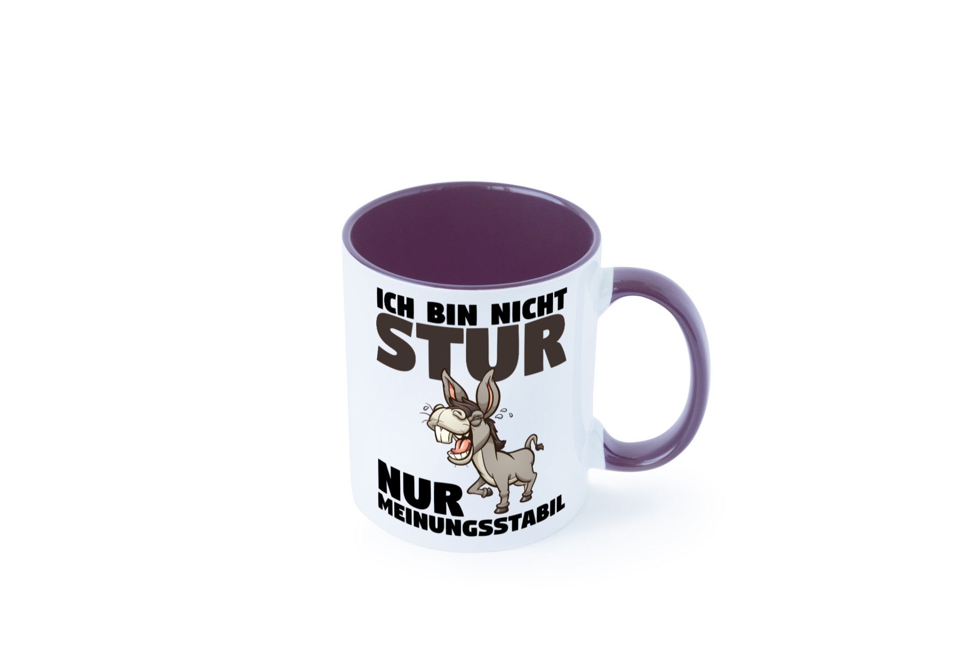Sturer Esel | Sturkopf Tasse Dickkopf Spruch Humor lustiger Geschenk