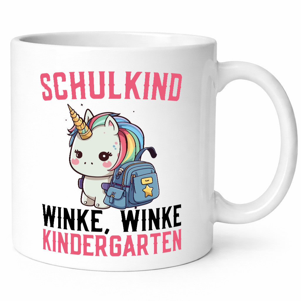 Schulkind | Einschulung Einhorn Grundschule lustiger Spruch Geschenk Humor