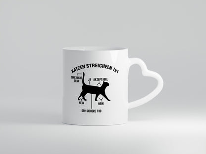 Katzen streicheln 1x1 | Katzenliebhaber Lustige Katze lustig Tierliebhaber