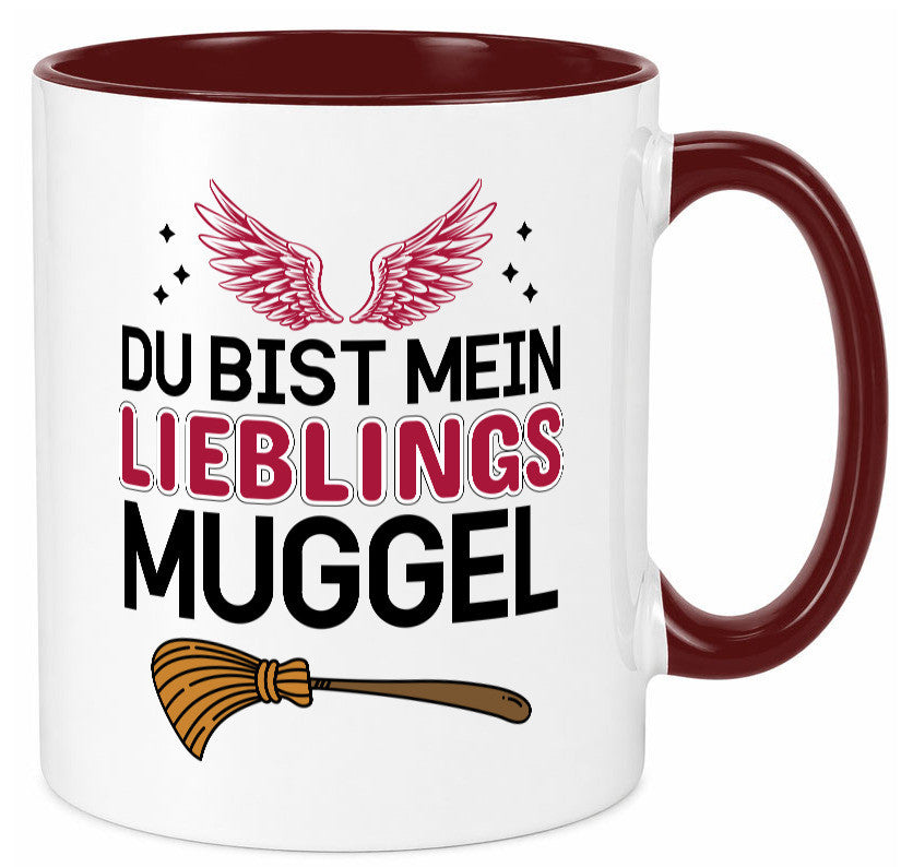 Lieblings Muggel Geschenk Humor Geschenkidee lustiger Spruch Tasse