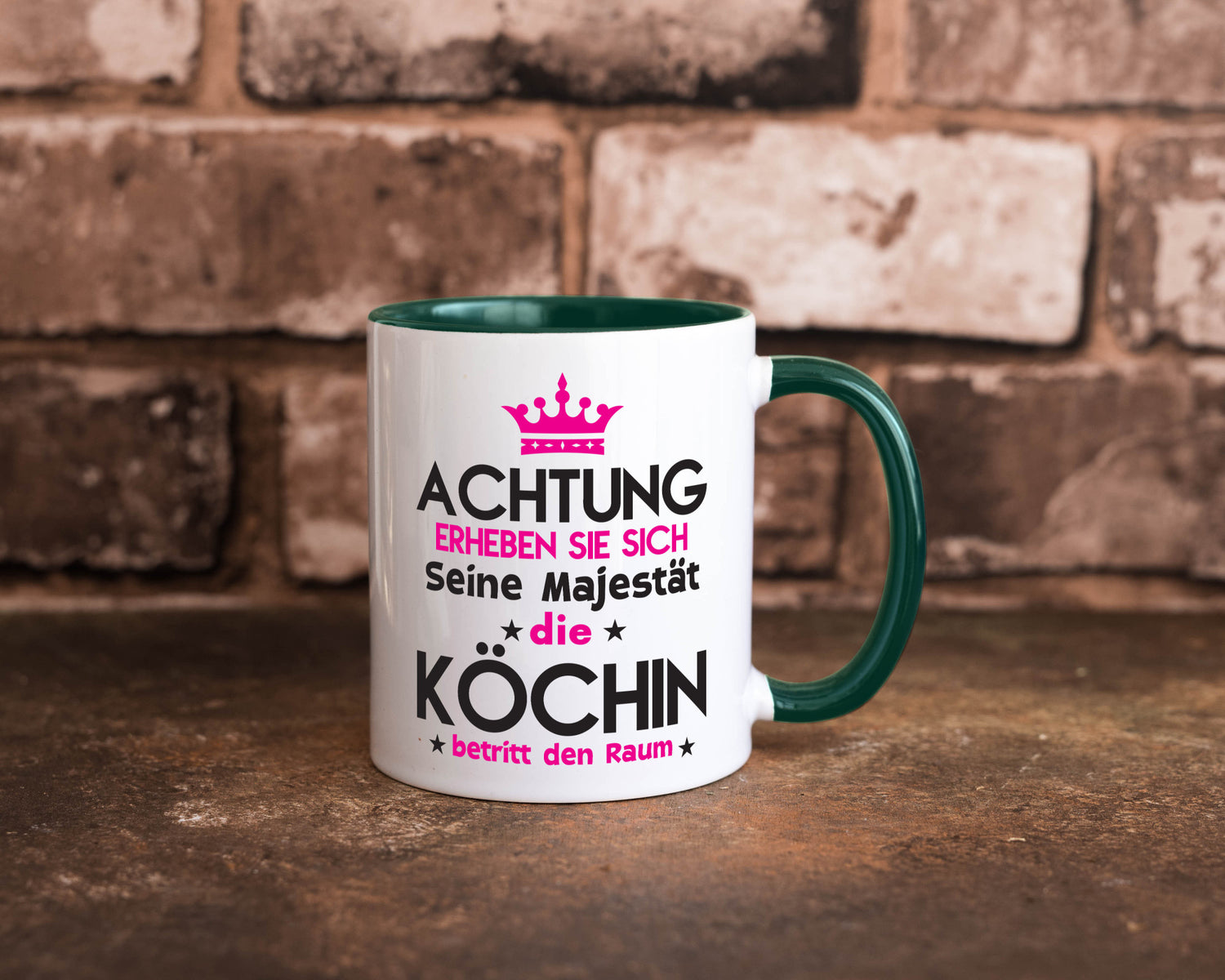 Seine Majestät Köchin | Chefköchin Chefkoch Humor Arbeit Kollegen Büro