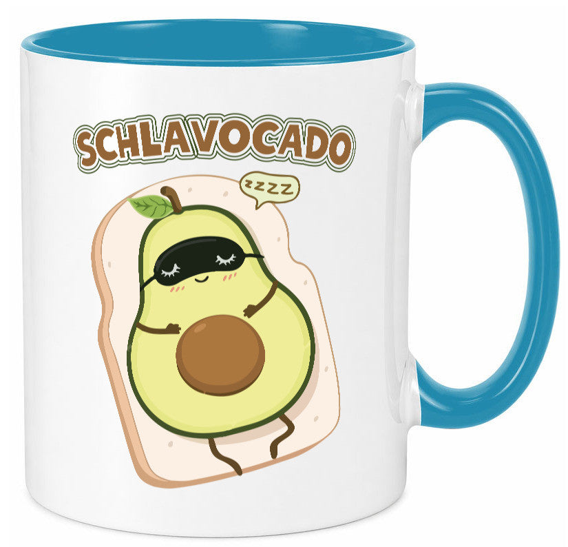 Schlavocado | Avocado lustig Humor Geschenkidee Geschenk Tasse