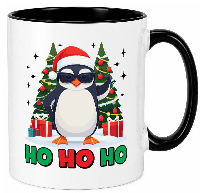 Ho | Weihnachts Pinguine Weihnachten lustig Humor Geschenkidee Geschenk Tasse
