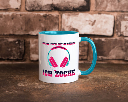 Kann dich nicht hören ich Zocke | Gamer Zocken Zocker Geschenkidee Humor Tasse