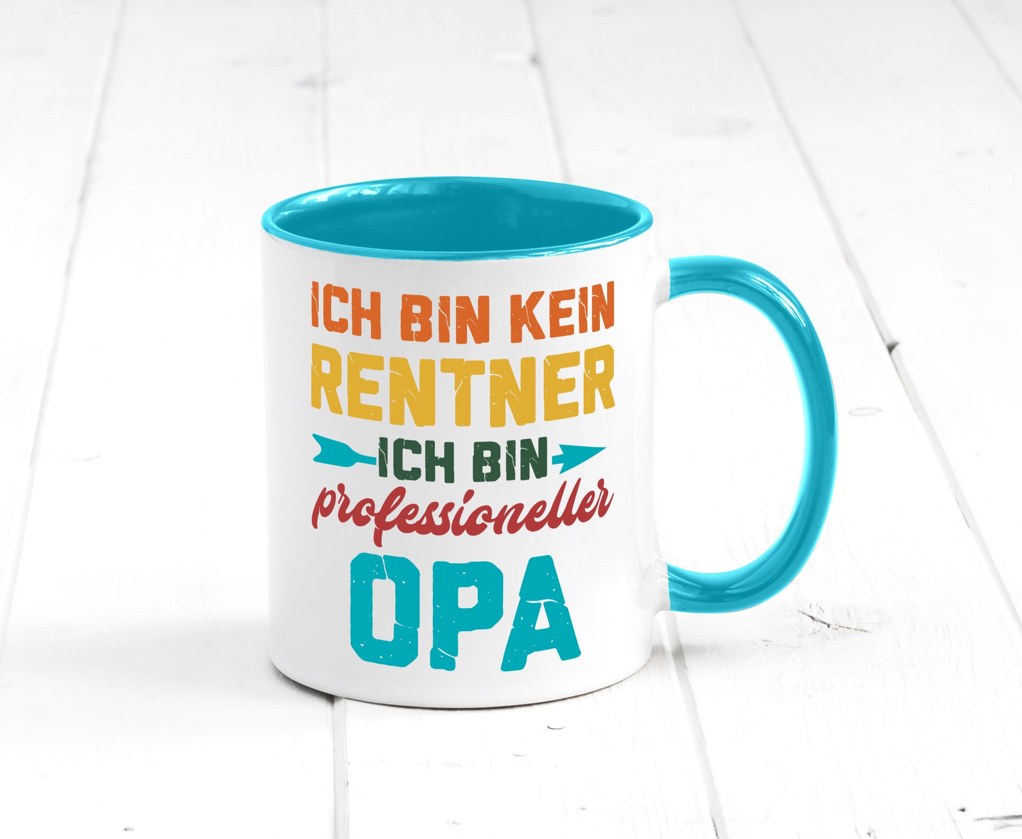 Ich bin Professioneller Opa | Rentner Großvater Geschenkidee Familie Humor Tasse