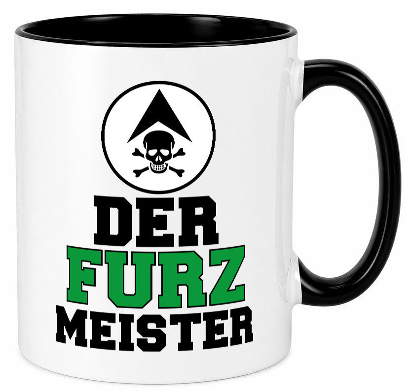 Der Furz Meister | Männer Tasse derber Humor Furzen lustiger Spruch Geschenk
