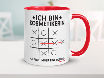 Löse Probleme: Kosmetikerin | Kosmetik Stylistin Geschenk Humor Geschenkidee