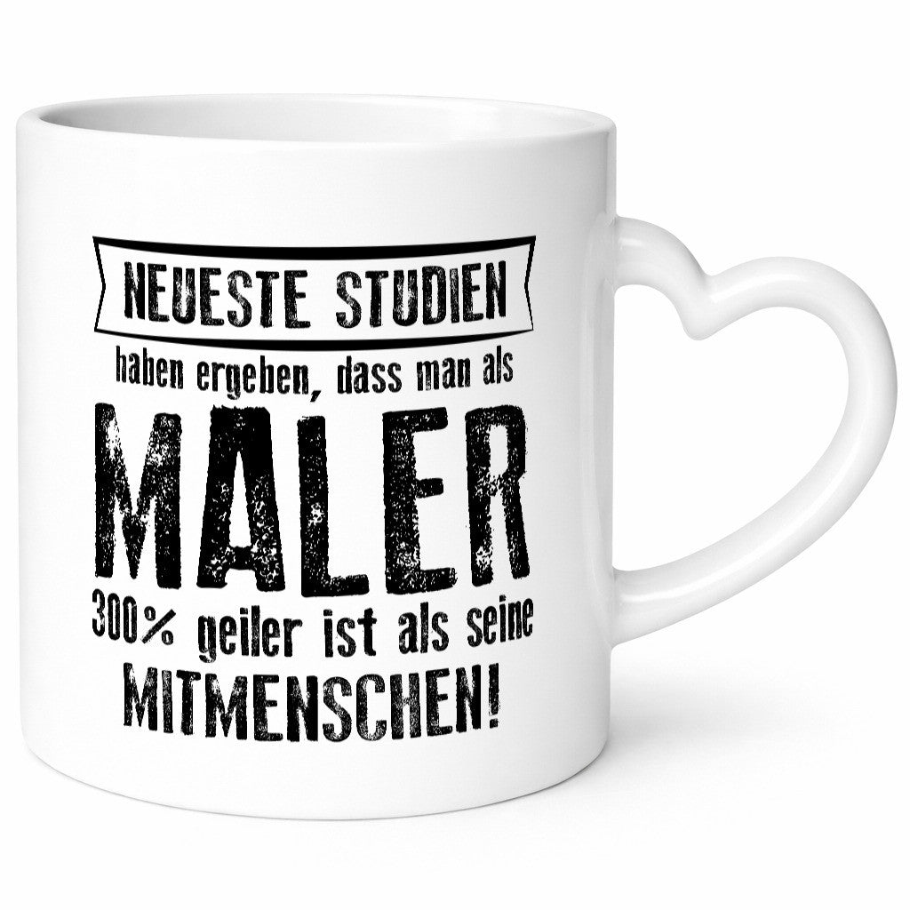 Neuste Studien: Maler | Malerei lustig Humor Geschenkidee Geschenk Tasse
