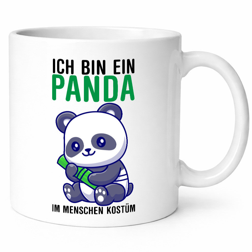 Ich bin ein Panda | Pandabär Kinder v2 Geschenkidee Humor Tasse