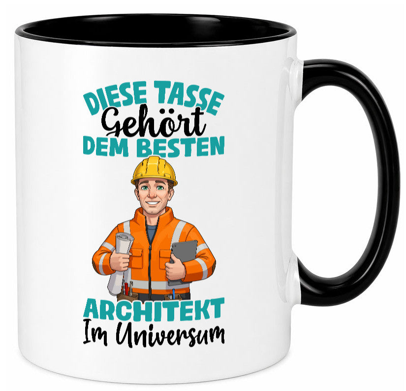 Im Universum: Architekt | Architektur Büro Humor Arbeit Kollegen Geschenkidee