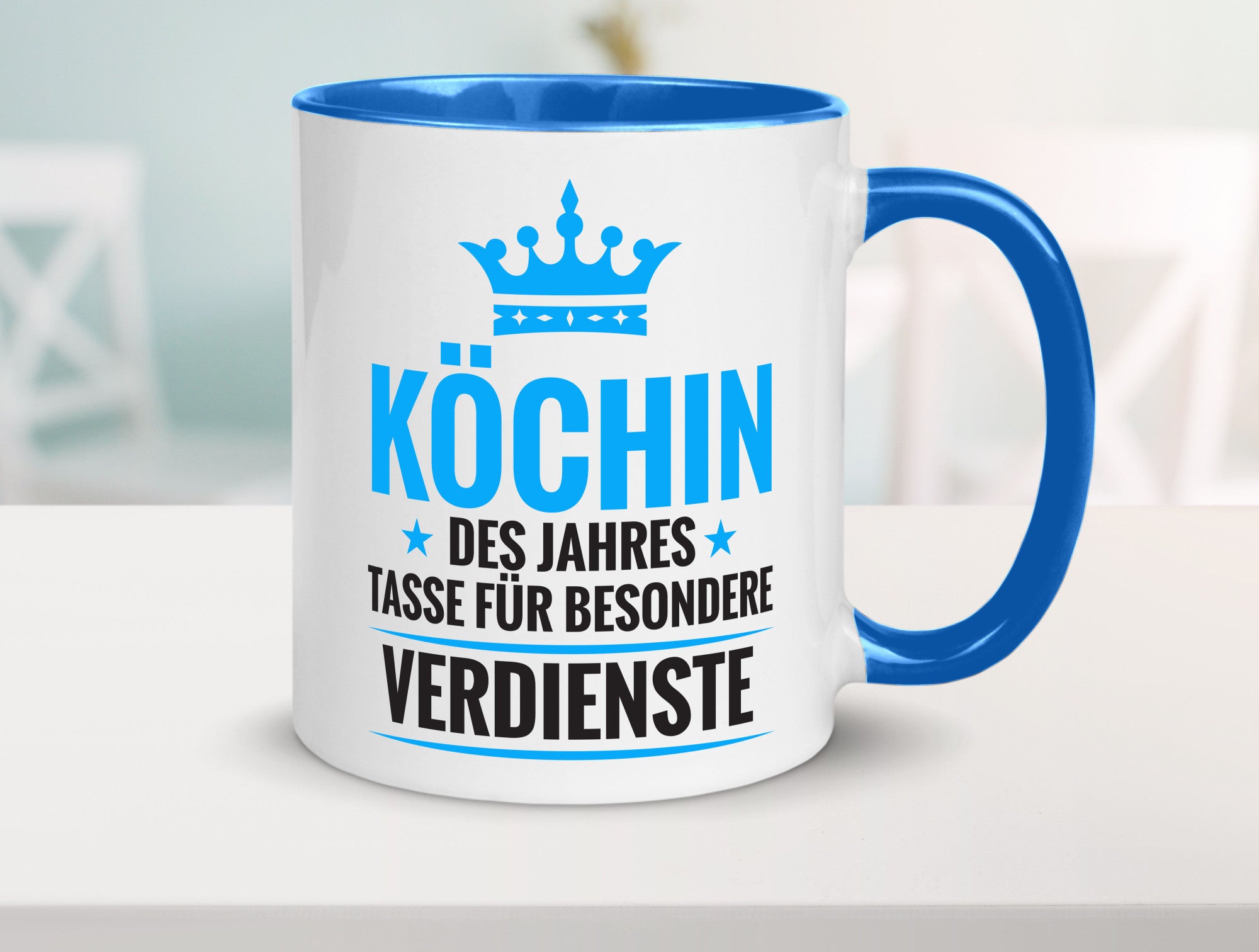 Besonderer Verdienst: Köchin | Chefköchin Chefkoch Geschenkidee Arbeit Kollegen