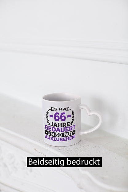 66 Jahre gedauert um so gut auszusehen | 66. Geburtstag Geschenk Geschenkidee
