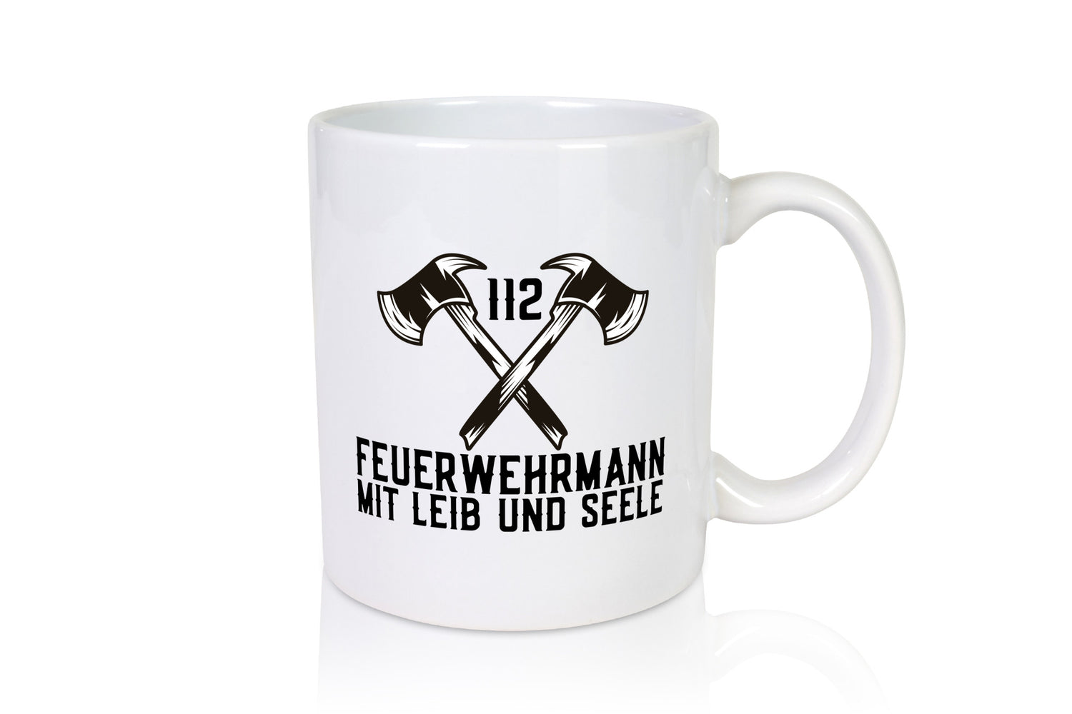 Feuerwehrmann mit Leib und Seele | Einsatz 112 Feuerwehr Humor Geschenkidee