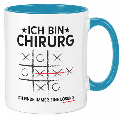 Lösung finden: Chirurg | Medizin Chirurgie v2 Geschenk Humor Geschenkidee