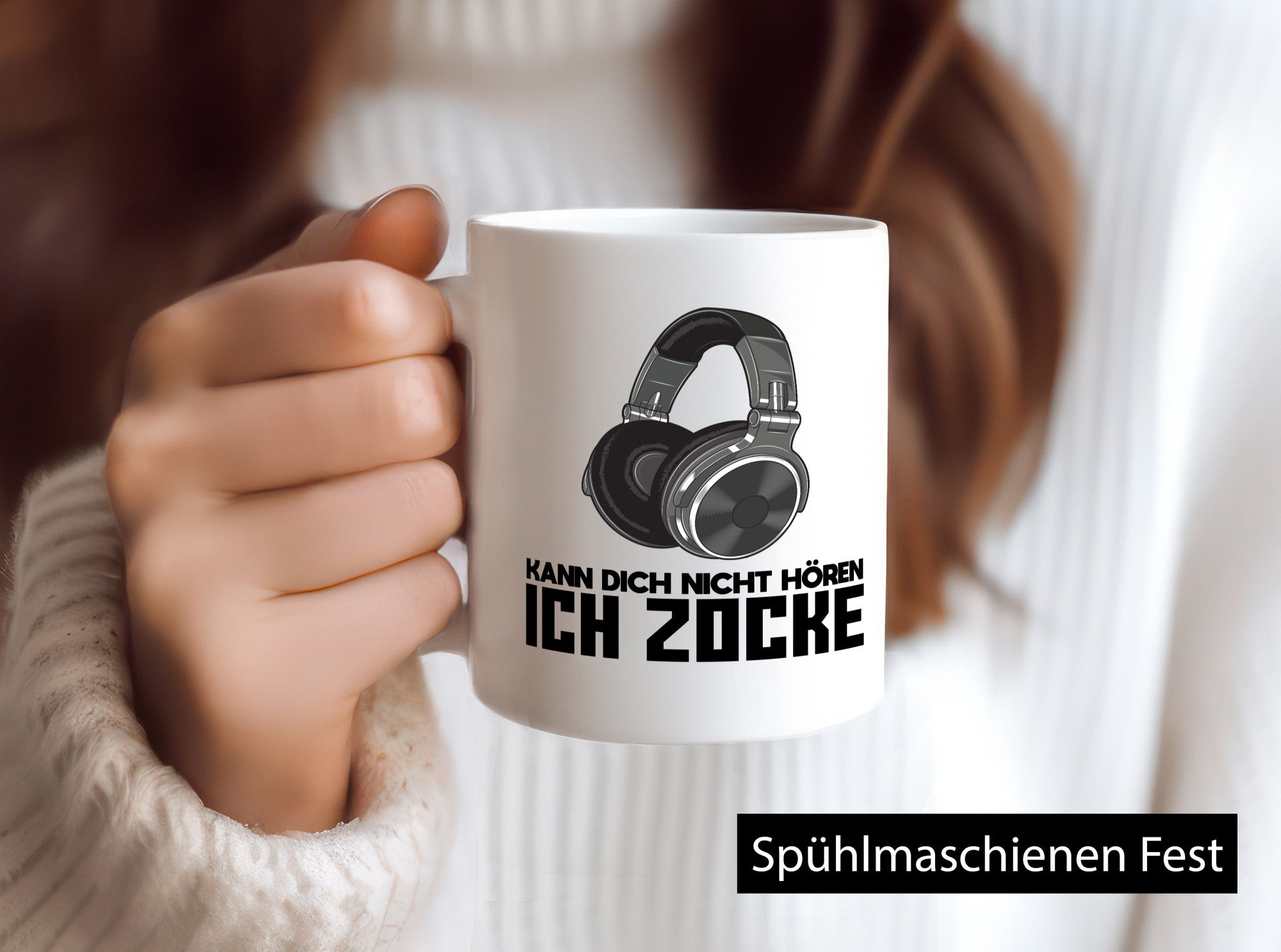 Kann dich nicht Hören | Zocker Gamer lustig Humor Geschenkidee Geschenk Tasse