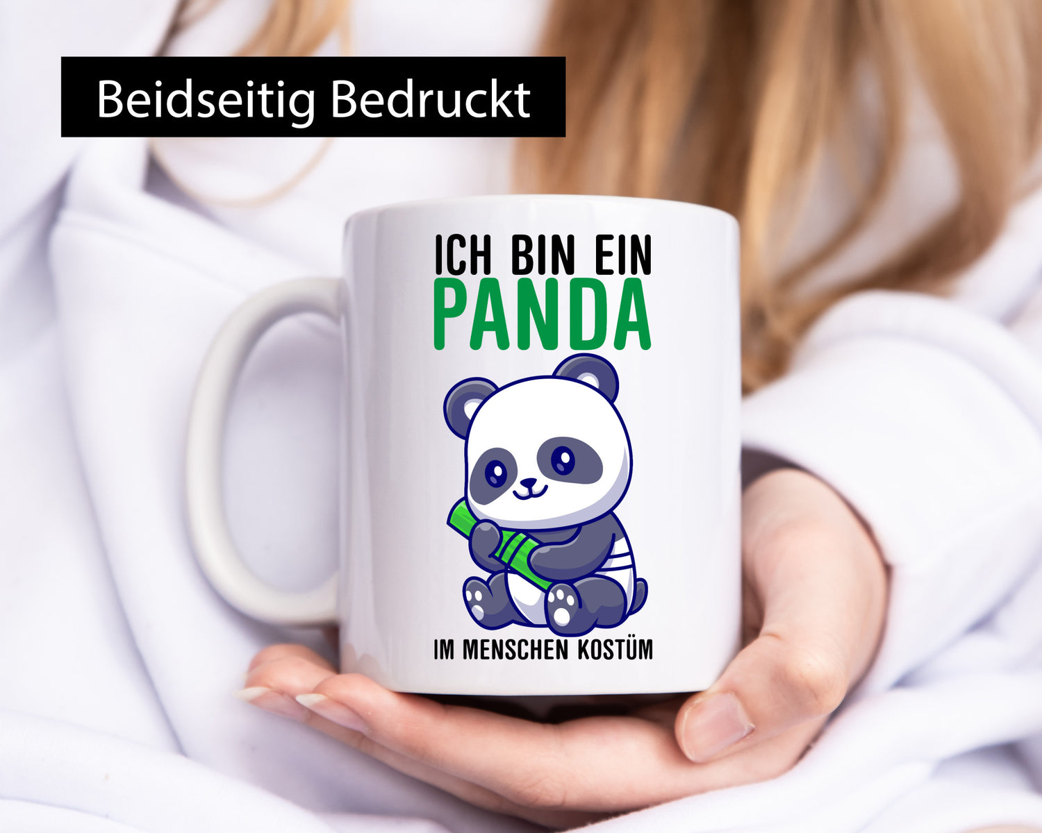 Ich bin ein Panda | Pandabär Kinder v2 Geschenkidee Humor Tasse