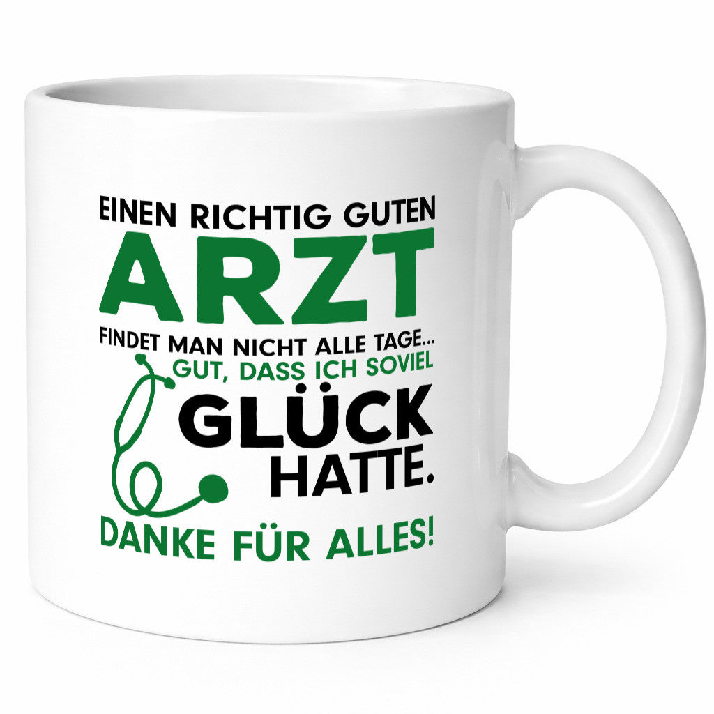 Richtig guter Arzt | Dankeschön Tasse Ärzte Spruch Geschenk Humor Geschenkidee