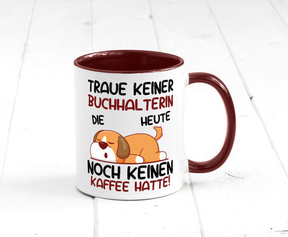 Traue keiner Buchhalterin | Buchhaltung Humor lustiger Spruch Geschenk