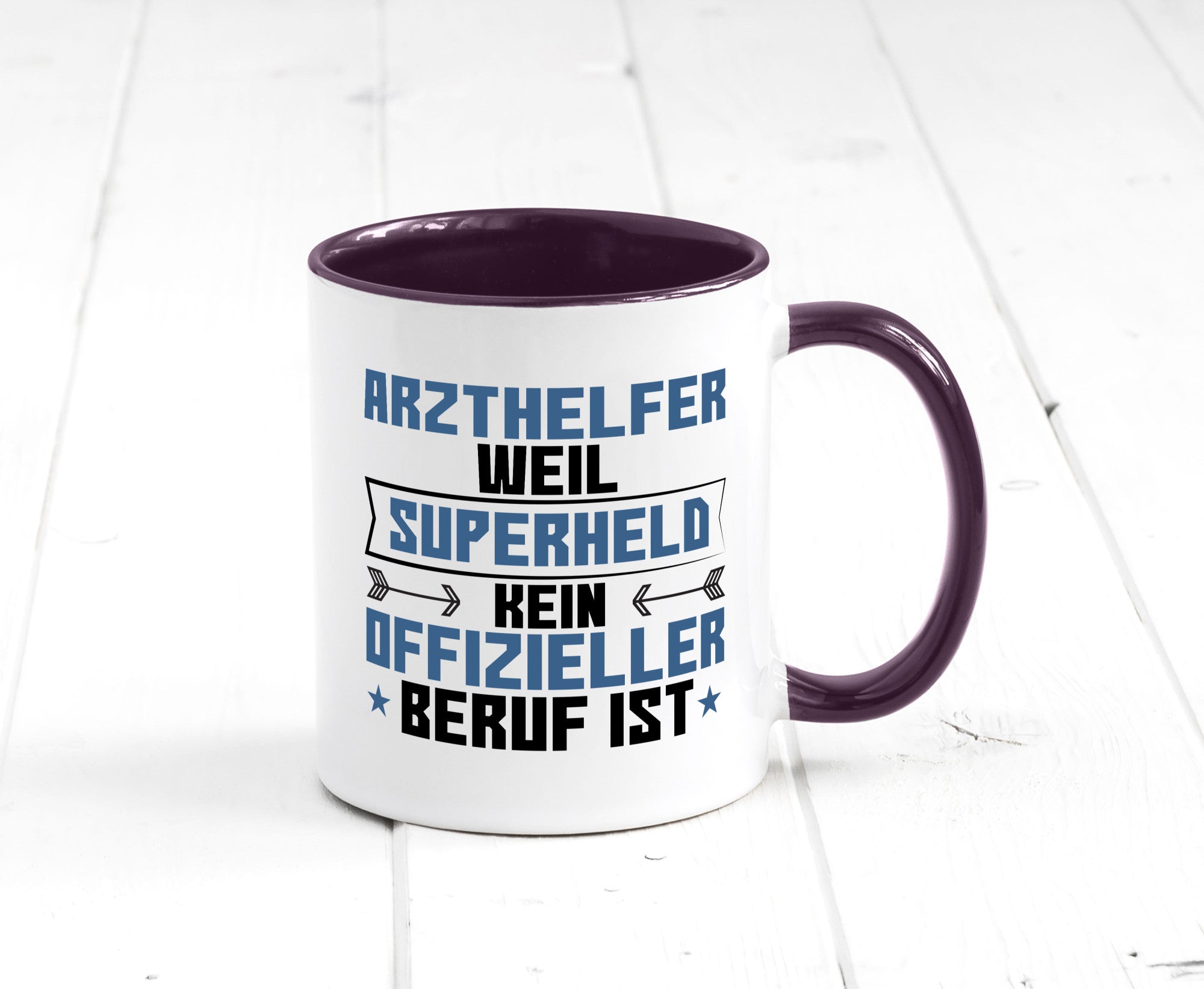 Superheld Arzthelfer | Fachangestellter Medizin Geschenk Humor Geschenkidee