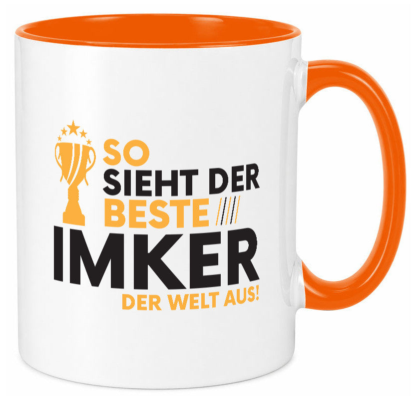 Der Weltbeste Imker | Imkerei lustiger Spruch Geschenk Humor Geschenkidee Tasse