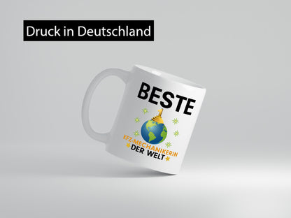 Welt Beste KFZ-Mechanikerin | Mechaniker KFZ Geschenk Humor Geschenkidee
