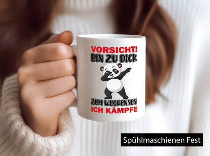 Ich bin ein Kämpfer Geschenk Humor Geschenkidee lustiger Spruch Tasse