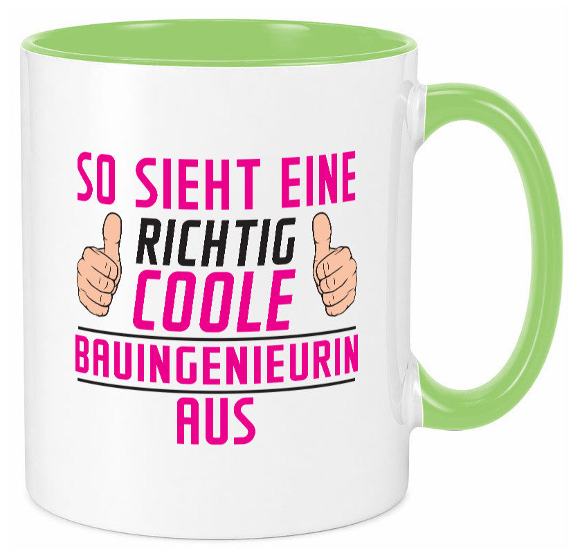 Richtig Coole Bauingenieurin | Ingenieurin lustig Humor Geschenkidee Geschenk