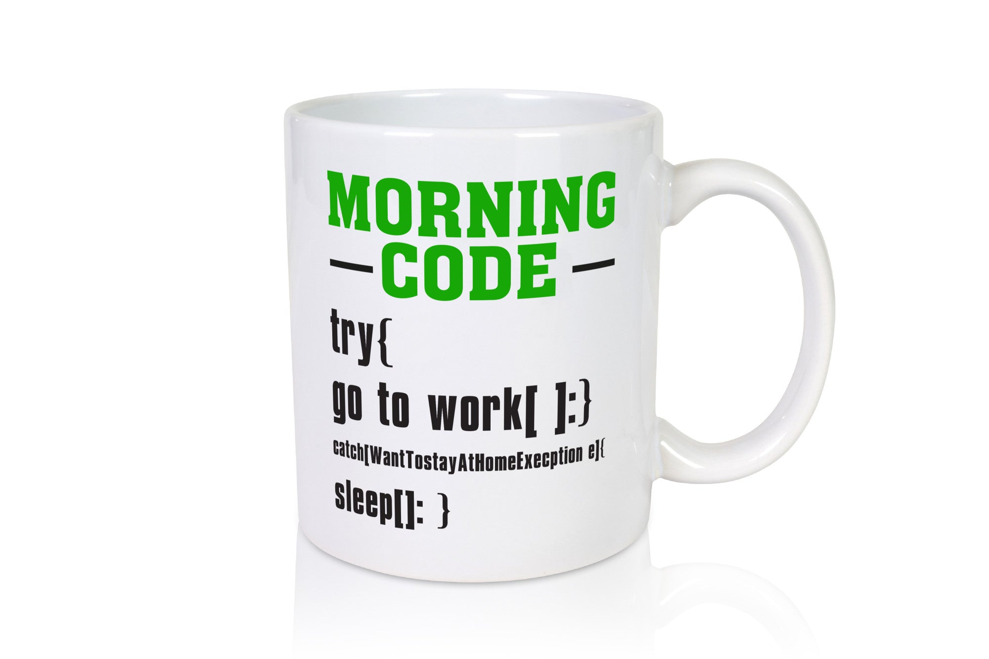 Morning Code | Informatiker Tasse Programmierer Humor Geschenkidee