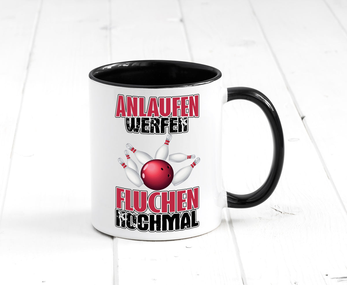 Bowling Tasse Geschenk Humor Geschenkidee lustiger Spruch