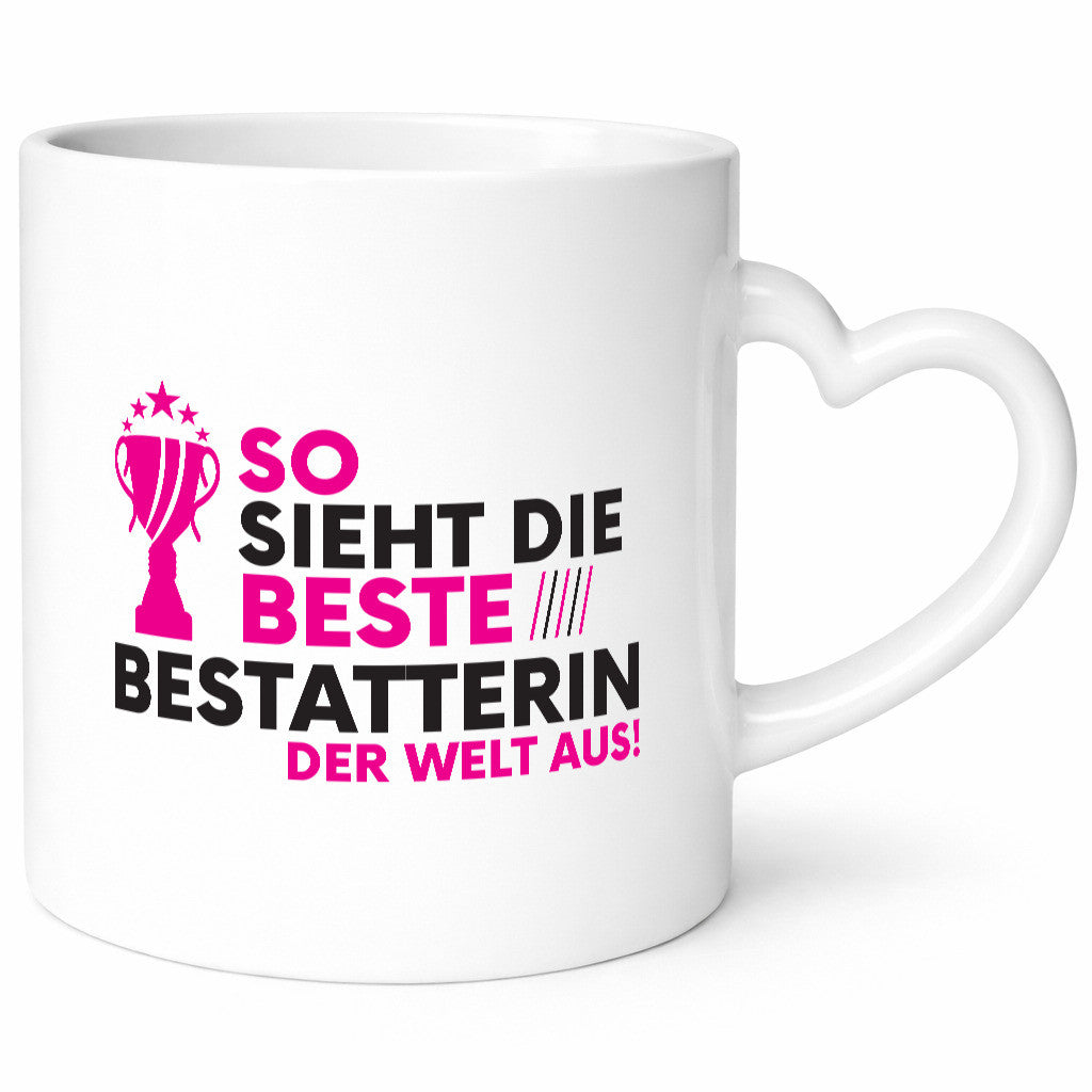 Die Weltbeste Bestatterin | Bestattung Totengräberin lustiger Spruch Geschenk