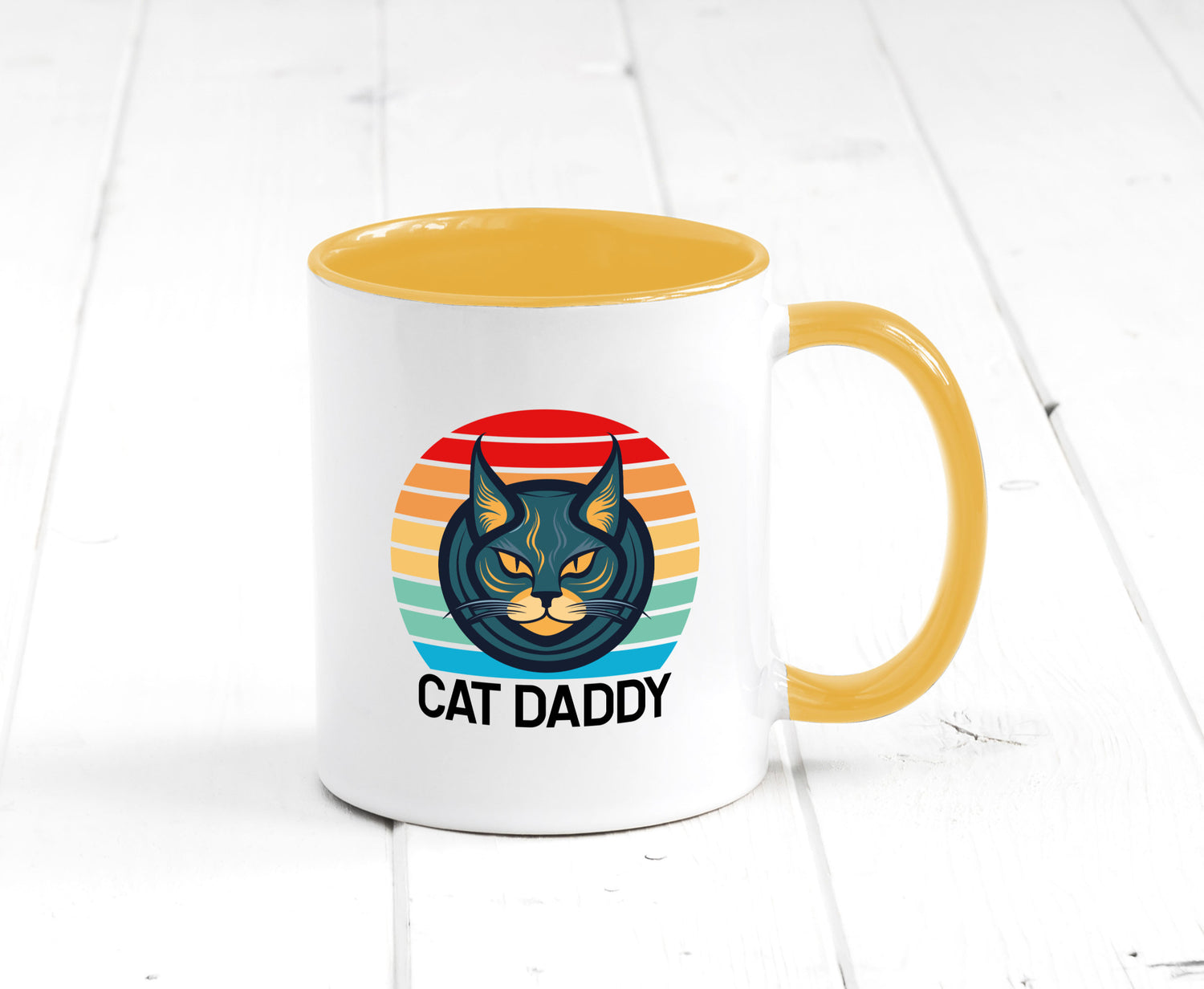 Cat Daddy | Katzenpapa niedliche Katze Tierliebhaber lustiger Spruch Geschenk