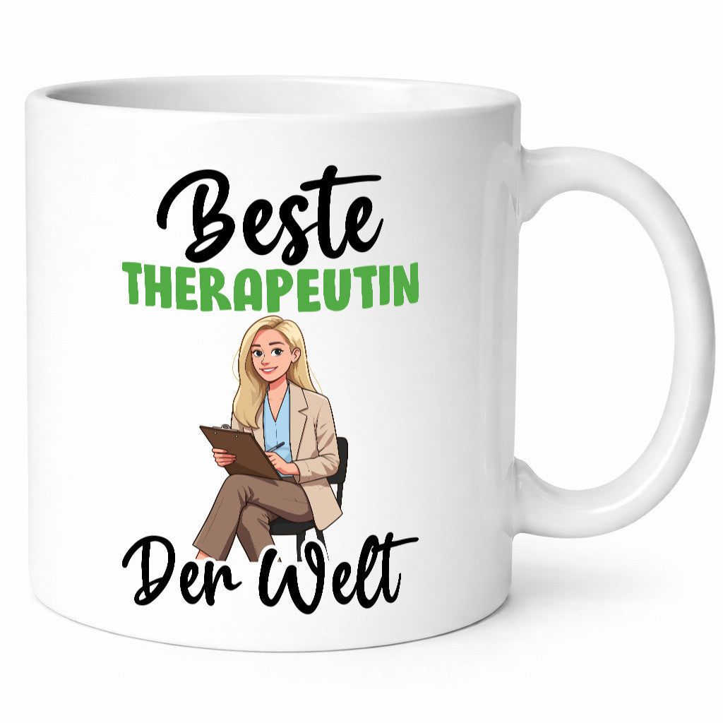 BesterTherapeutin | Psychotherapie Therapie Geschenkidee Humor Tasse
