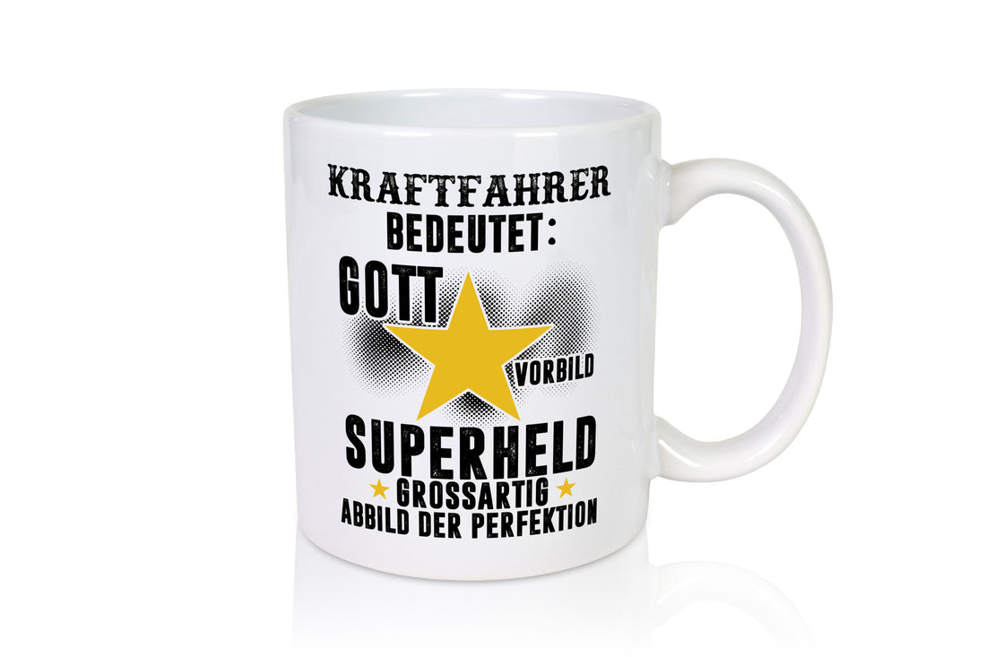 Bedeutung von Kraftfahrer | Lastwagen LKW Fahrer lustiger Spruch Geschenk Humor Tasse