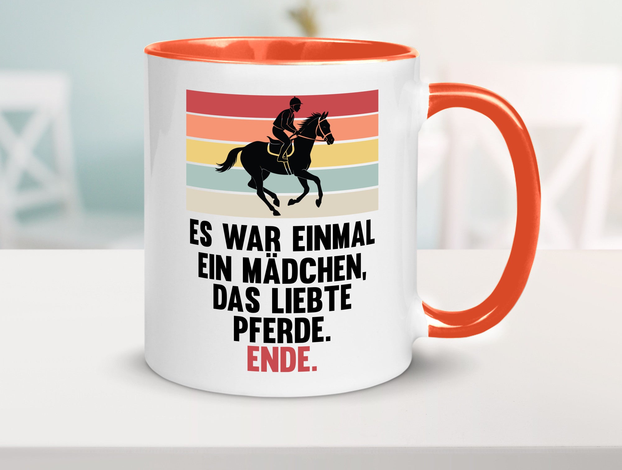 Es war einmal ein Mädchen das Liebte Pferde | lustig Humor Geschenkidee