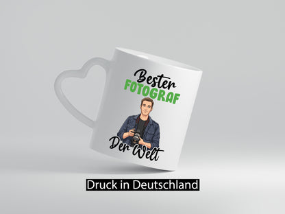 Bester Fotograf | Fotografie Kamera v2 Humor Geschenkidee Tasse