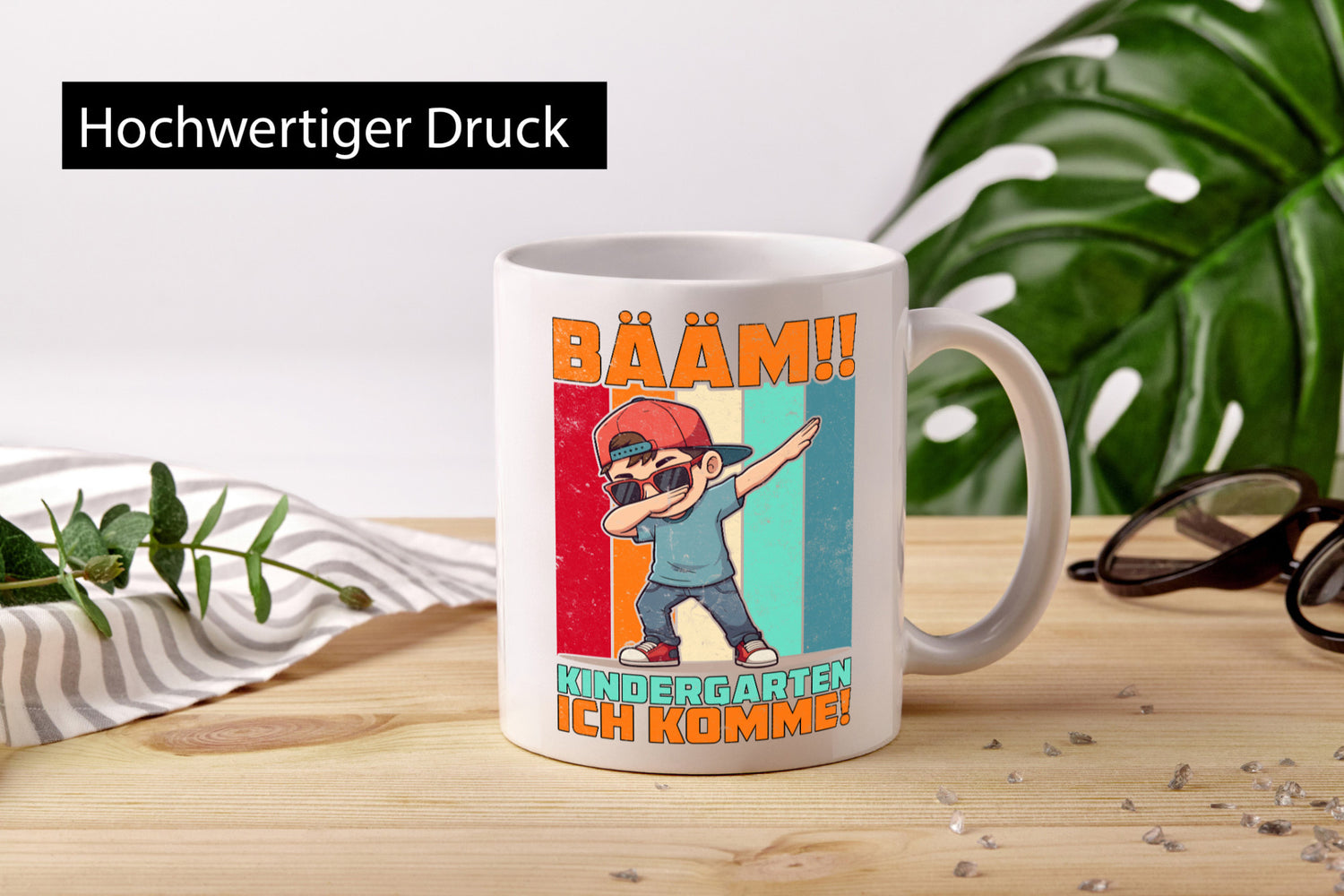 Bääm Kindergarten ich komme | Kindergartenkind Kind Geschenk Humor Geschenkidee
