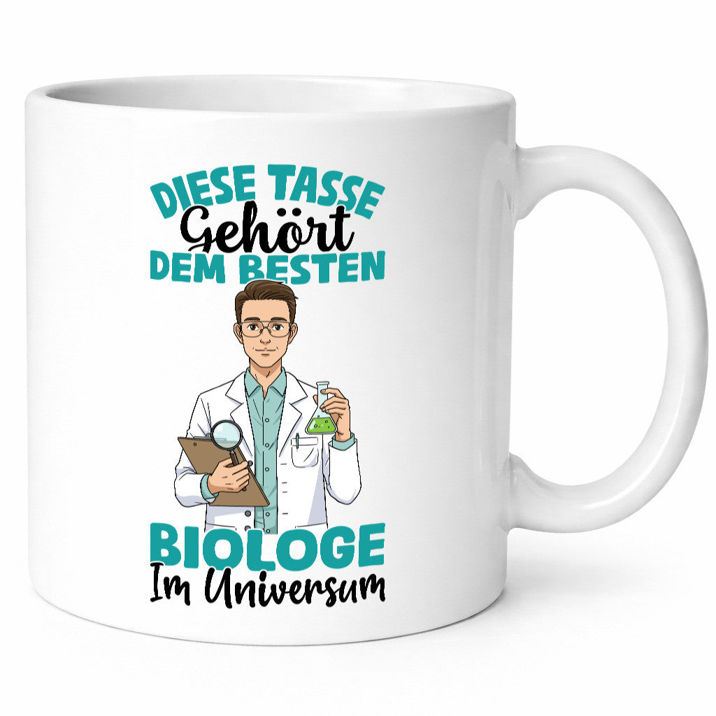 Im Universum: Biologe | Biologie Naturforscher Humor Geschenkidee Tasse