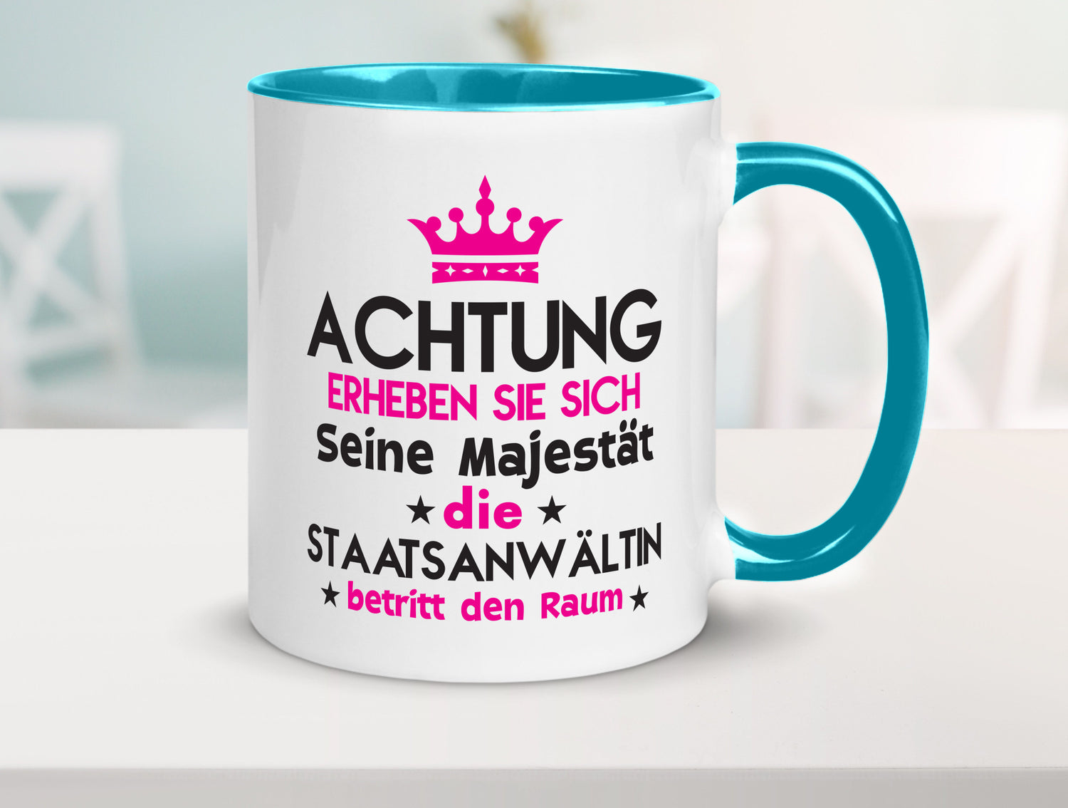 Seine Majestät Staatsanwältin | Anwältin lustiger Spruch Geschenk Humor