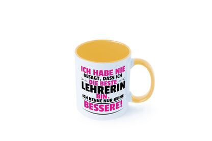 Die Beste Lehrerin | Schule Beruf Schüler Geschenk Arbeit Kollegen Büro