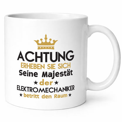 Seine Majestät Elektromechaniker | Mechaniker Elektrik lustig Humor