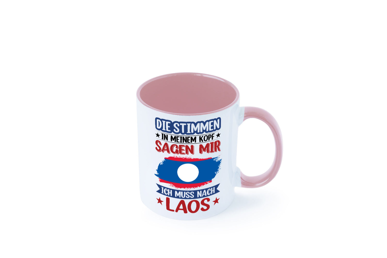 Laos | Urlaub Stimmen in meinem Kopf Traumland lustig Humor Geschenkidee