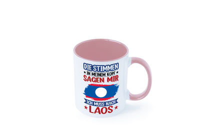 Laos | Urlaub Stimmen in meinem Kopf Traumland lustig Humor Geschenkidee