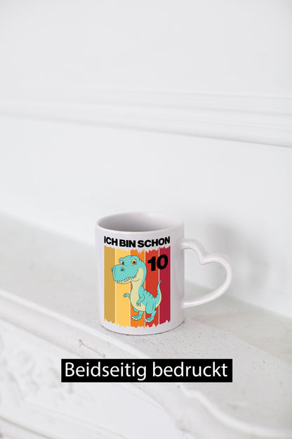 10. Geburtstag | 10 Jahre Dinosaurier Geschenk Geschenkidee lustiger Spruch