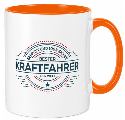 Geprüft und sicher: Kraftfahrer | Lastwagen LKW Fahrer Geschenk Humor