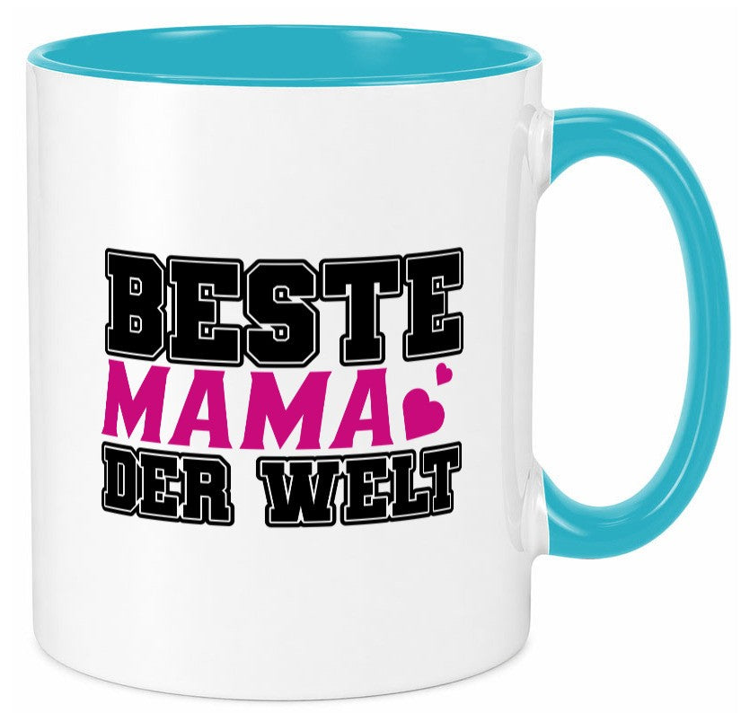 Beste Mama Geschenk Familie Geschenkidee lustiger Spruch Tasse