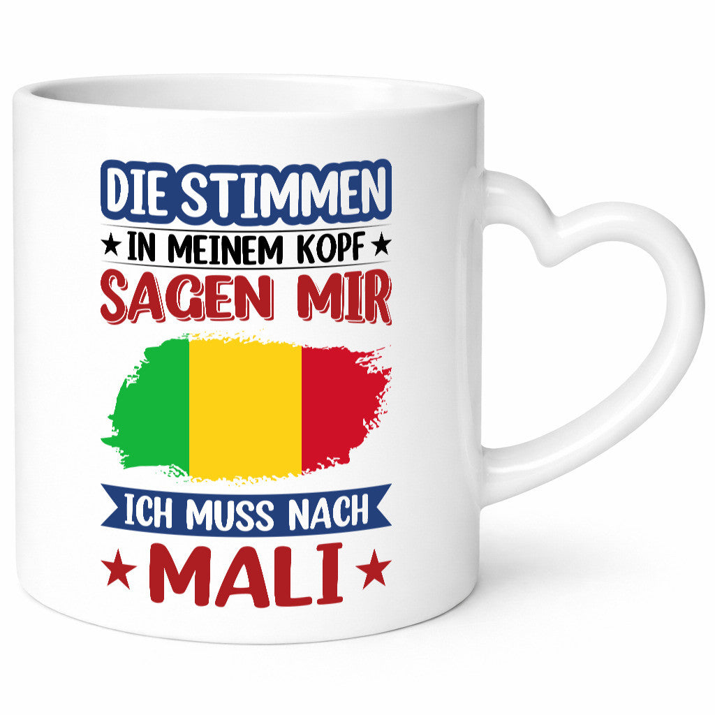 Mali | Urlaub Stimmen in meinem Kopf Traumland lustig Humor Geschenkidee